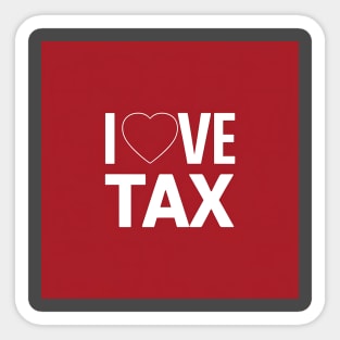 love tax Sticker